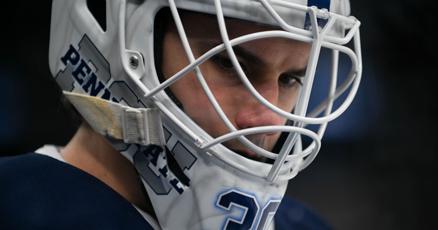 chase_fisher4's tweet card. Just prior to Penn State’s postseason run, Guy Gadowsky took the stand in Pegula Ice Arena’s media room and announced that defenseman Carter Schade was shut down for the remainder