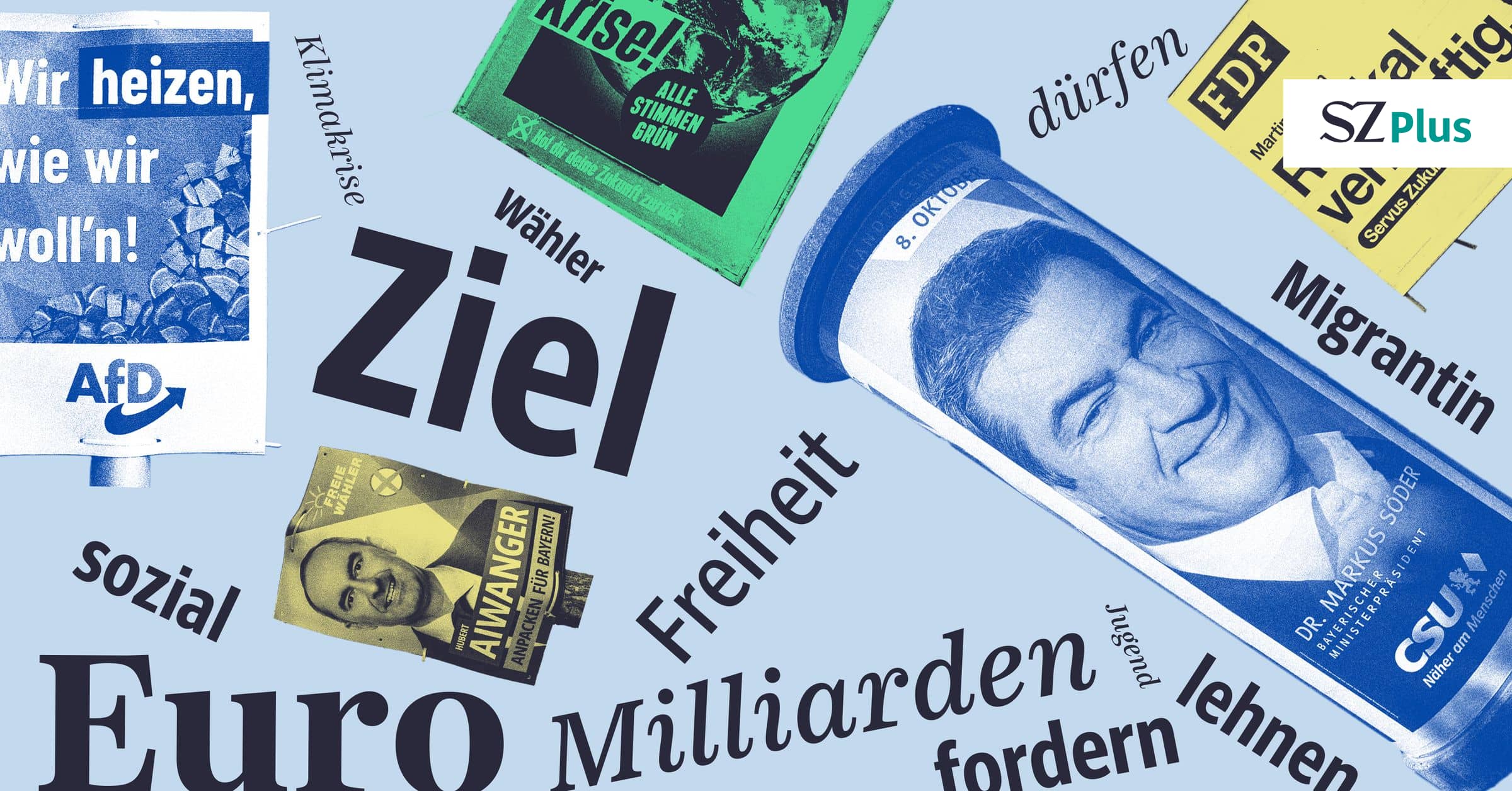 datentaeterin's tweet card. Die Wahlprogramme der bayerischen Parteien fallen recht unterschiedlich aus, die einen sind vor allem dagegen, die anderen machen eine Menge Vorschläge. Und alle werfen mit ganz eigenen Schlagworten...