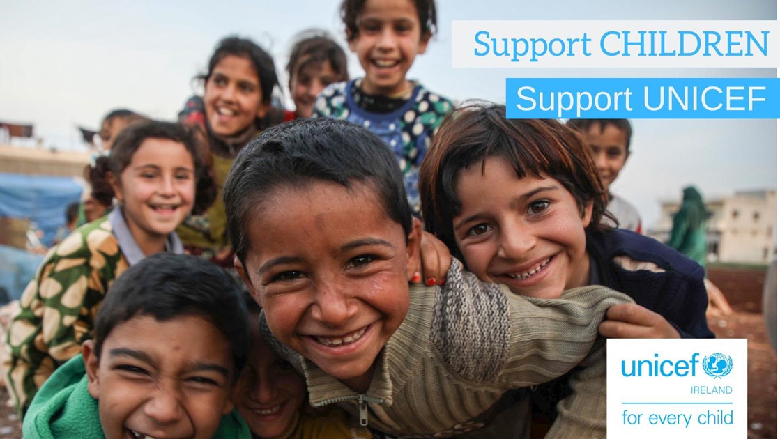 Entirl's tweet card. Help Enterprise Ireland raise money to support UNICEF Ireland