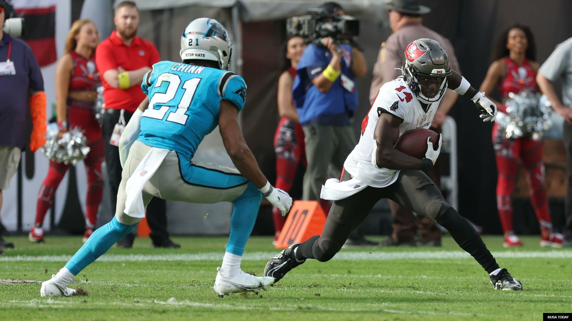 BetNCdotcom's tweet card. The Panthers and Buccaneers face off in Week 16 and Week 18 in the 2025 season. We're tracking the latest odds for the upcoming Panthers vs Buccaneers games.