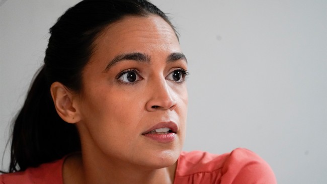 PJMedia_com's tweet card. AOC ordered to pay fair market value for her 'Tax the Rich' dress amid ethics committee findings.