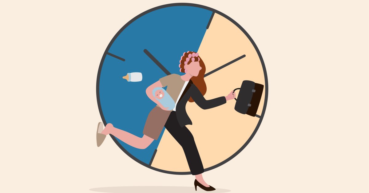 Inimai's tweet card. ‘It’s the missing piece of a system that was never designed with working mothers in mind,’ writes Justine Sterling Converse.