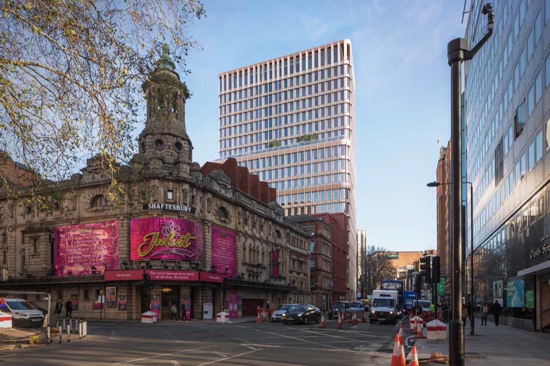 BuildingNews's tweet card. Scheme will replace 1960s-built Selkirk House