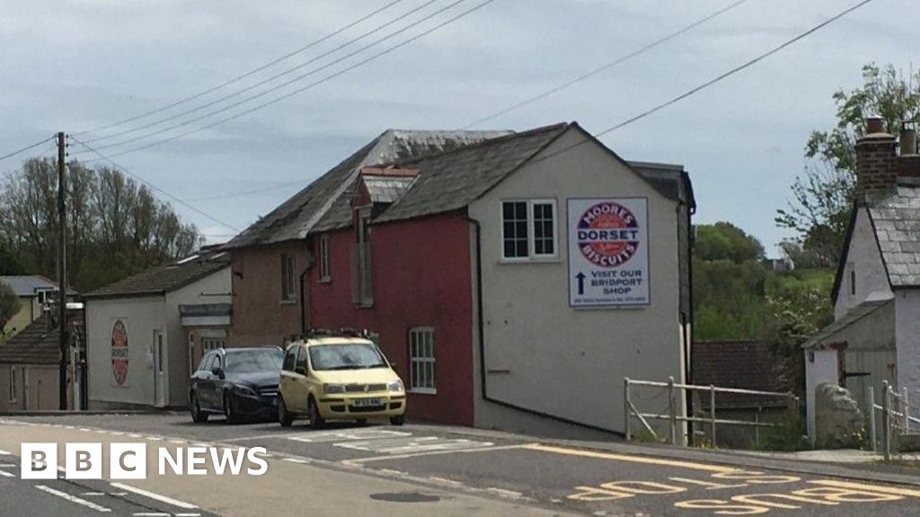 BBCDorset's tweet card. The old factory site would be converted into eight, two and three-bedroom homes if approved.