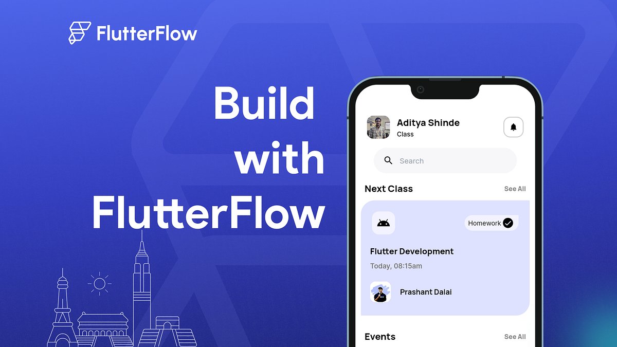 FlutterflowDevs's tweet card. Let’s explore how the Visually Appealing User Interface is created in FlutterFlow!