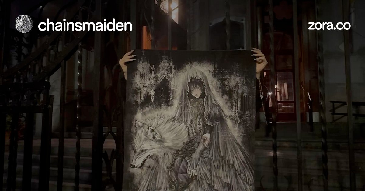 chainsmaiden's tweet card. protector of the night, guardian of the drems.
