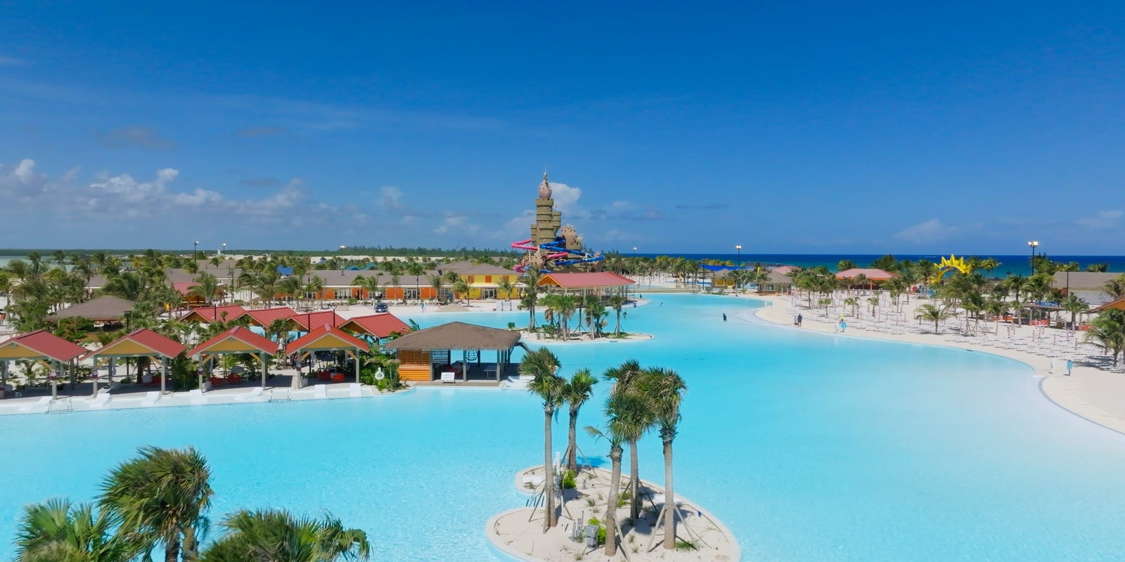 usatodaytravel's tweet card. USA TODAY got an early look at Carnival’s Celebration Key in the Bahamas; complete with massive lagoons, shady swing bars, and serene beaches.