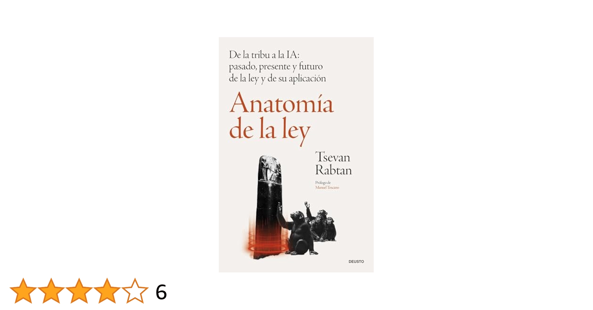 TsevanRabtan's tweet card. Anatomía de la ley: De la tribu a la IA: pasado, presente y futuro de la ley y de su aplicación...