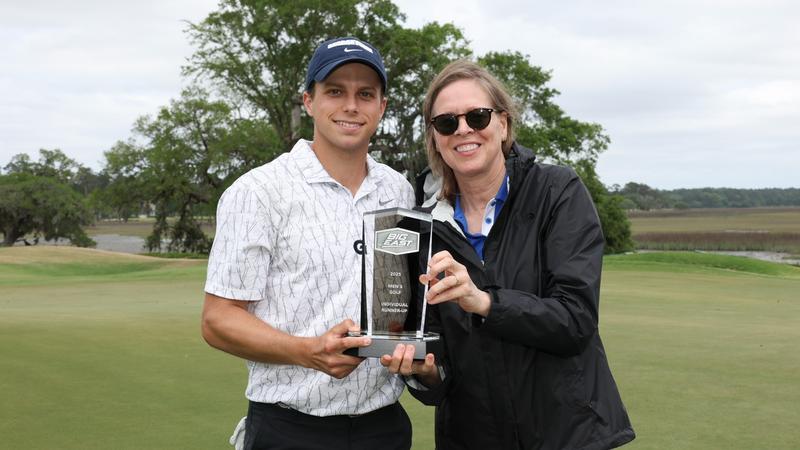 HoyasMGolf's tweet card. WASHINGTON –The Georgetown University men's golf team wrapped up competition at the BIG EAST Championships hosted at Callawassie Island in Okatie, South Carolina, finishing seventh out of ten teams...