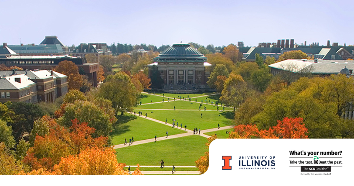 TheSCNCoalition's tweet card. Learn about our partnership with University of Illinois Urbana-Champaign and the state-specific, valuable information they provide for SCN management.