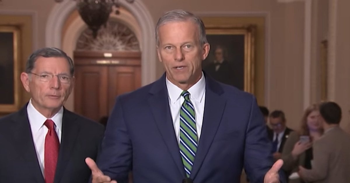 BIZPACReview's tweet card. Senate Majority Leader John Thune is telling Democrats to think twice before continuing with their deliberate slow-walking of President Donald Trump’s nominees. Thune is moving at a […]