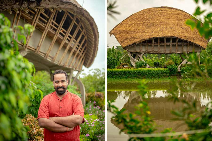 Paiganesh905Pai's tweet card. Architect Udit Mittal is working with local communities to develop low-cost, cyclone-resistant homes that blend traditional materials with innovative techniques
