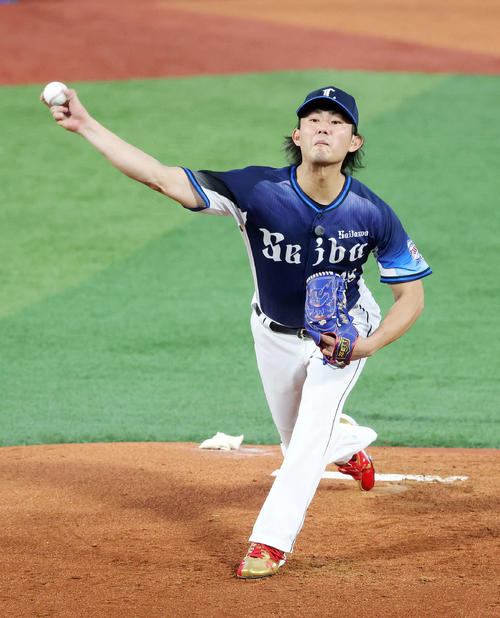 saito_nikkan's tweet card. 西武今井達也投手（27）が、右上腕の神経障害で球宴を辞退したDeNA入江大生投手（26）の登場曲「世界中の誰よりきっと」でマウンドに上がった。入江と今井は、作… - 日刊スポーツ新聞社のニュースサイト、ニッカンスポーツ・コム（nikkansports.com）
