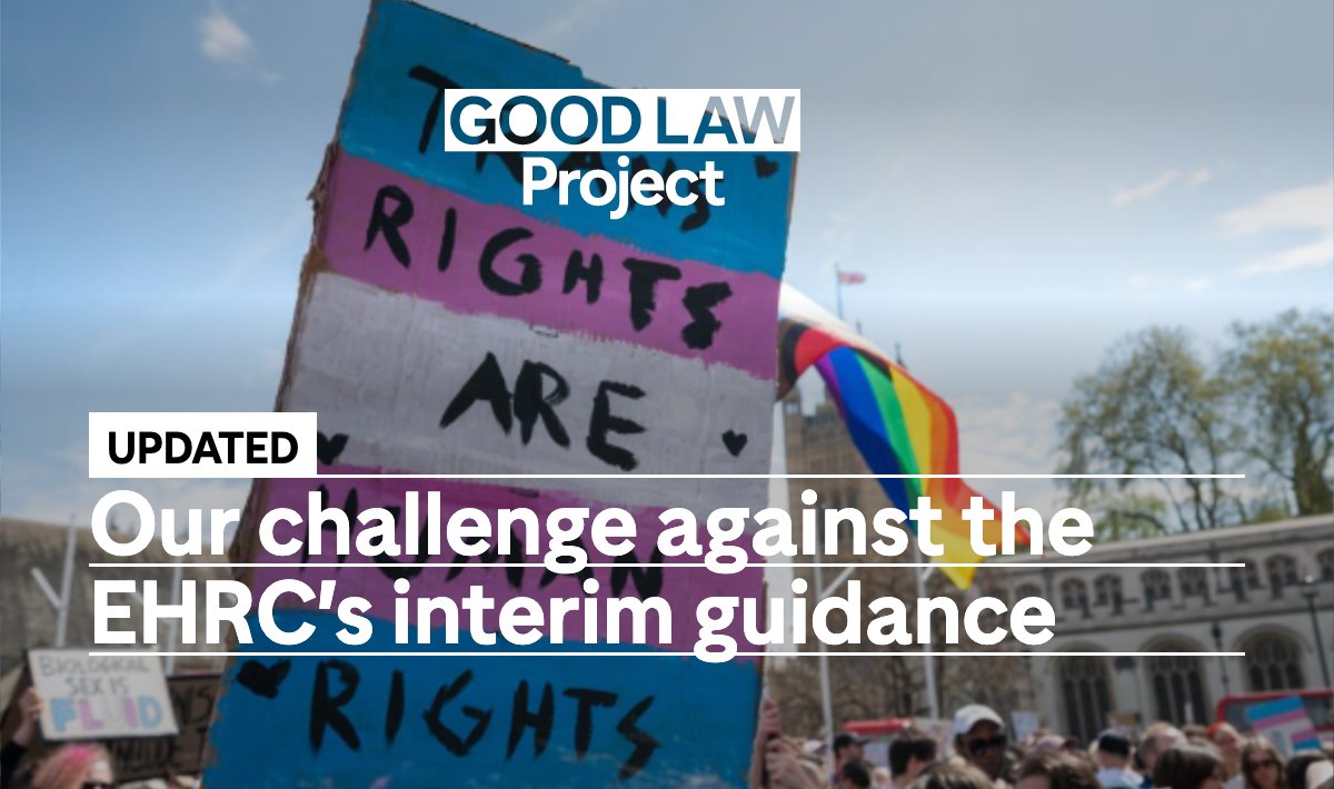 JolyonMaugham's tweet card. We challenged the EHRC on their transphobic guidance. The High Court has now given us directions to proceed with the case.