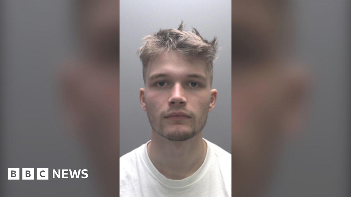BBCLondonNews's tweet card. Canterbury student Ollie Holman helped fraudsters steal at least £100m from companies and charities.
