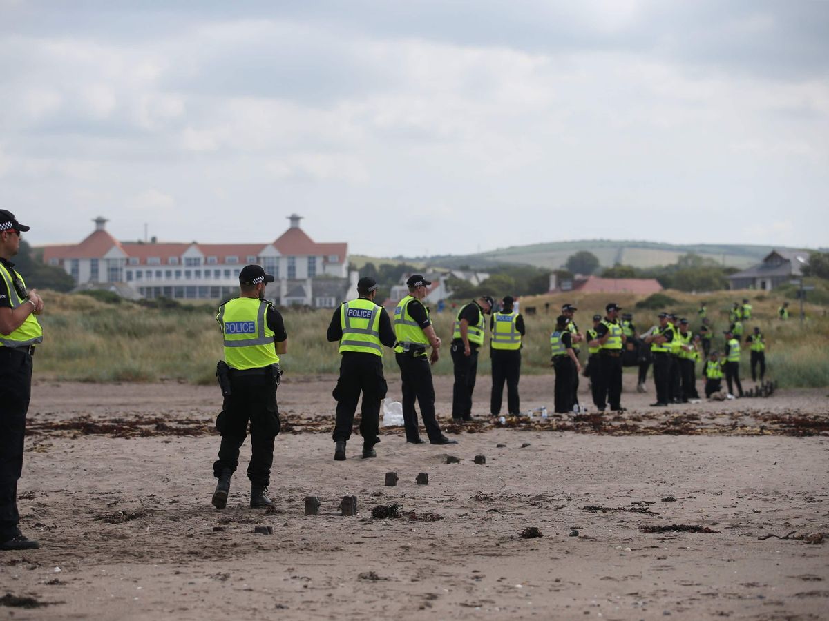 ScotsPolFed's tweet card. The Association of Scottish Police Superintendents said a ‘significant’ operation will be required during US President Donald Trump’s visit.