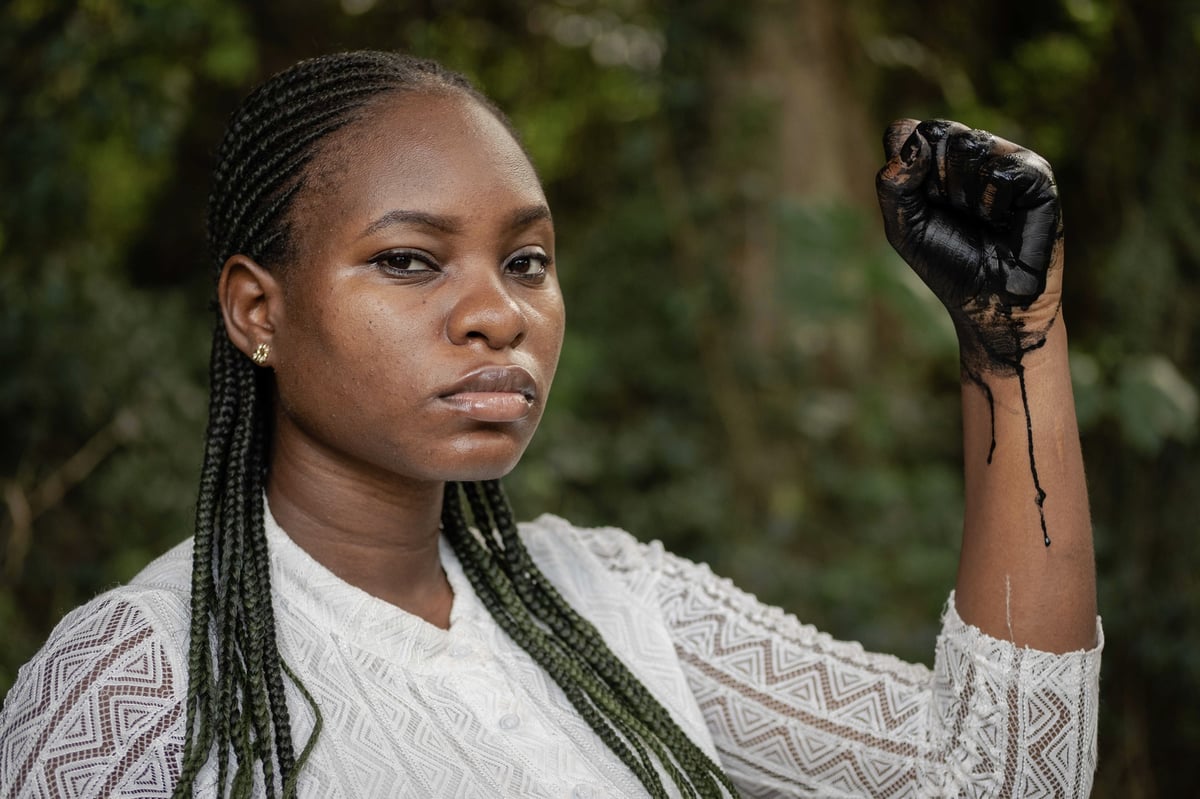 NakabuyeHildaF's tweet card. What to do when a European oil project has the permits, popular approval and government go-ahead to destroy sensitive Ugandan eco-habitats? Target the financing and insurance, says activist Hilda...