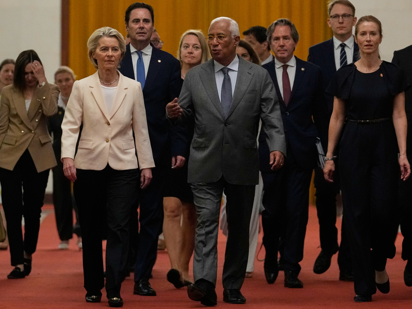TopNewsbyCPAC's tweet card. European leaders demanded a more balanced relationship with China at a summit with President Xi Jinping in the Chinese capital on Thursday.