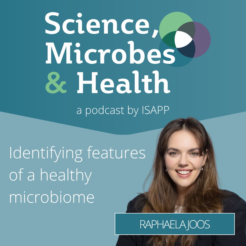 ISAPPscience's tweet card. This episode features Raphaela Joos from University College Cork in Ireland, speaking about efforts by the Human Microbiome Action Consortium to create an expert-led consensus around the concept of a...