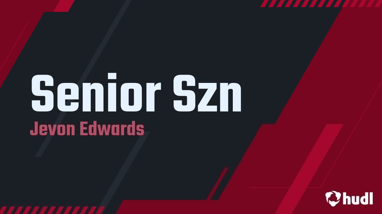 Jevon3Edwards's tweet card. Senior Szn