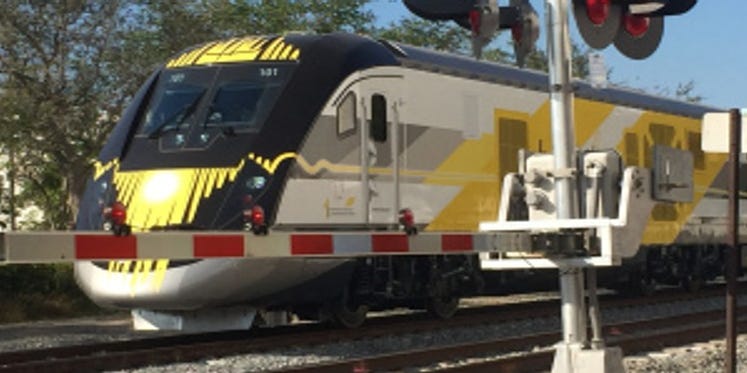 ShinySheet's tweet card. Authorities have not released the identity of the victim in Thursday's collision. The incident comes amid growing scrutiny of Brightline’s safety record.