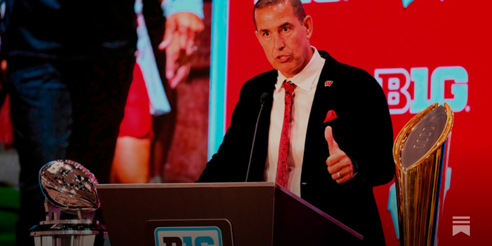 DillonGraff's tweet card. Luke Fickell addressed the Wisconsin football program's culture, leadership, and blueprint for 2025 at Big Ten Media Days in Las Vegas.