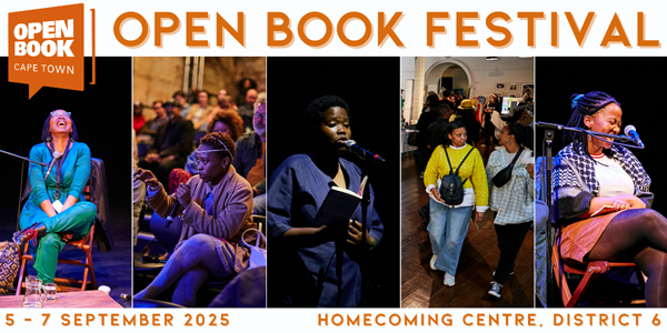 writingafrica_'s tweet card. Open Book Festival 2025 has made an appeal for support for the events in Cape Town, South Africa, from September 5 – 7, 2025.