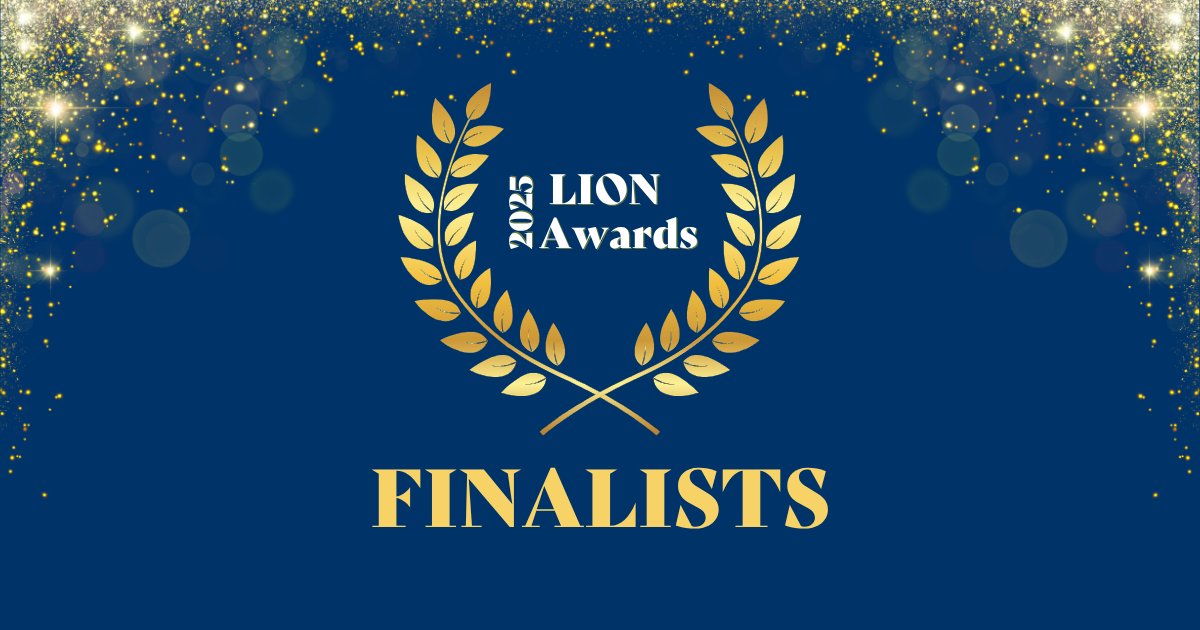 LIONPubs's tweet card. Winners will be announced live, in person, at the LION Awards Ceremony & Dinner on Wednesday, September 3, in St. Louis, Missouri.