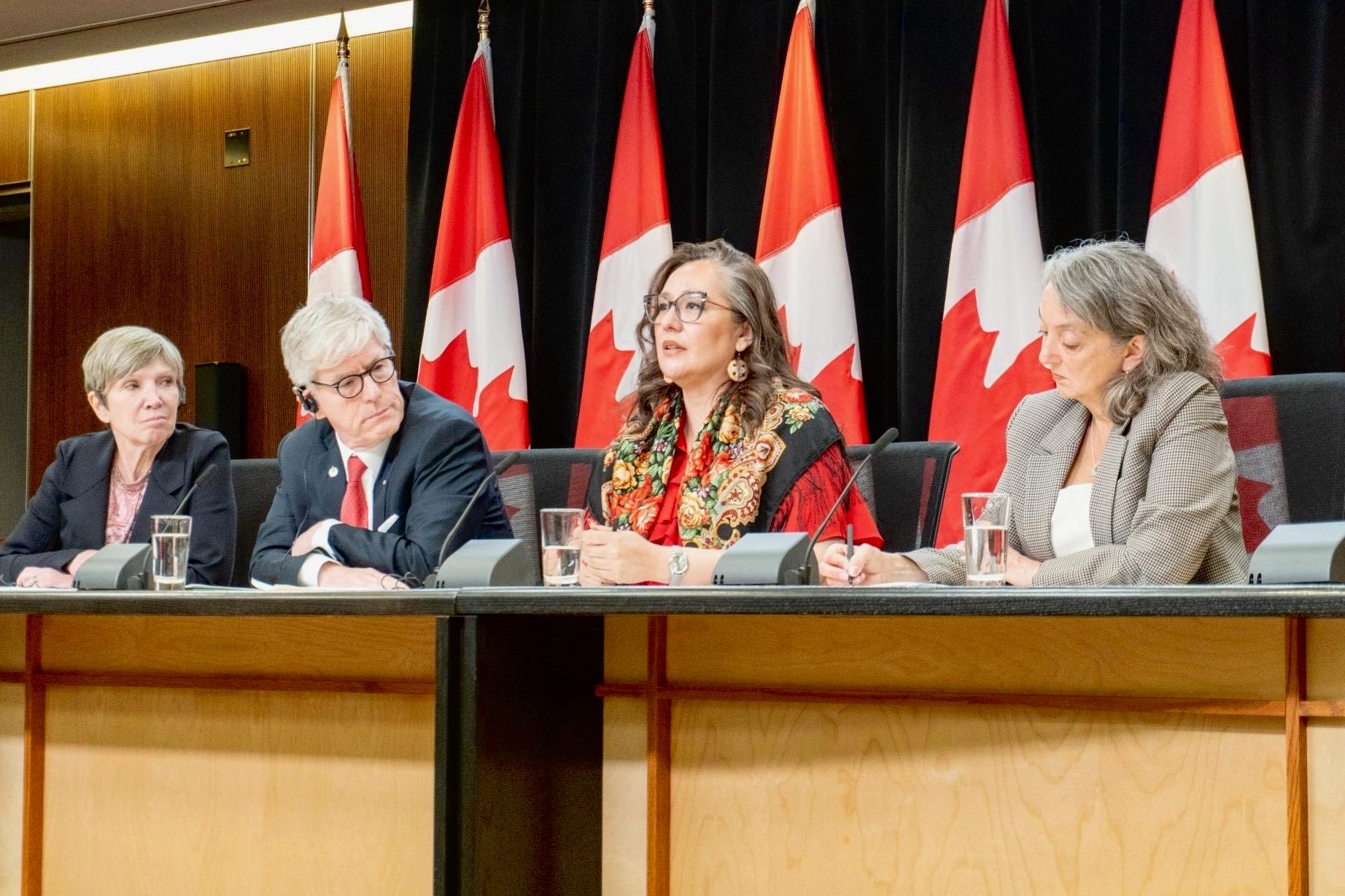 CabinRadio's tweet card. The minister in charge of Jordan's Principle and Inuit CFI says she needs time to work with Indigenous leaders but expects to make changes in the fall budget.