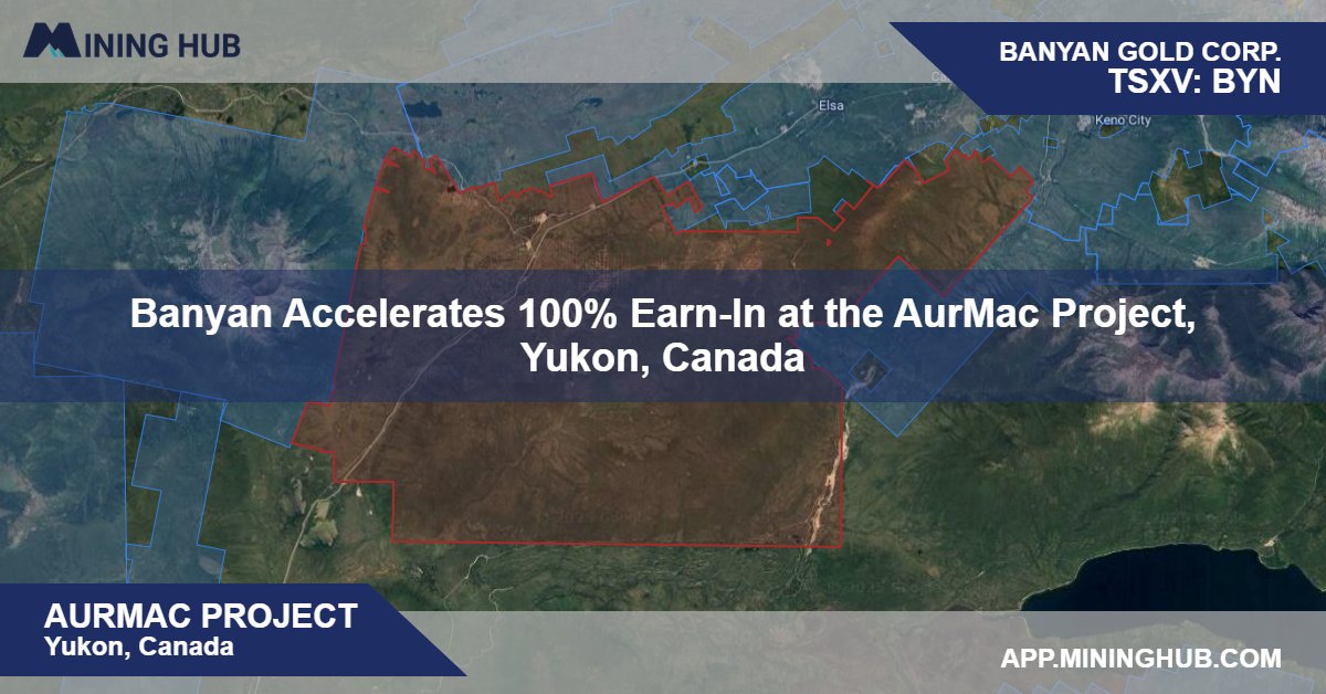 Mining_Hub_'s tweet card. VANCOUVER, BC / ACCESS Newswire / July 24, 2025 / Banyan Gold Corp . (the "Company" or "Banyan") (TSXV:BYN)(OTCQB:BYAGF) is pleased to announce it has entered into a definitive agreement (the...