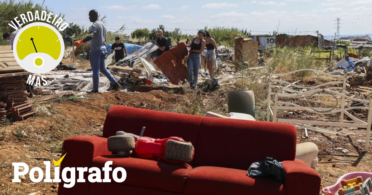 JornalPoligrafo's tweet card. No contexto das demolições de barracas no Bairro do Talude, com críticas à atuação da Câmara Municipal liderada pelo PS, recorda-se nas redes sociais outras operações efetuadas em Loures durante a...