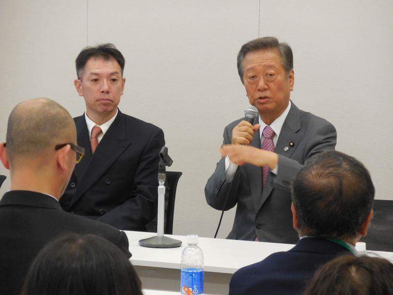rascal0888's tweet card. ５月15日(火)　衆議院第一議員会館第６会議室において、【第３回政治家小沢一郎さんの人間的魅力に迫る！対話集会】を開催いたしました。今回は、定員50名のところ…