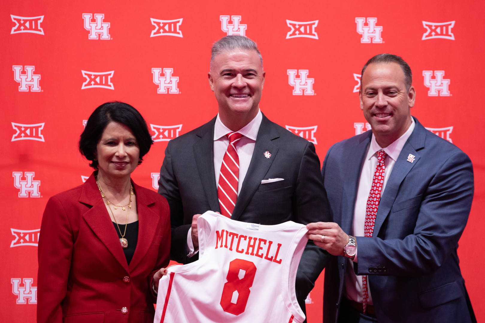 TheCougarSports's tweet card. Coach Kelvin Sampson led Houston men’s basketball to two Final Fours, a national title game and the most wins in men’s college basketball since 2020, leaving President Renu Khator wondering: "Why...