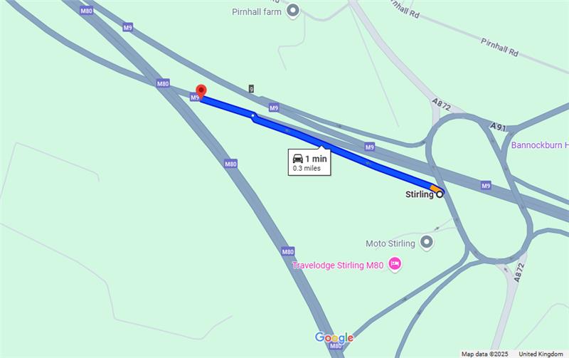 SETrunkRoads's tweet card. Overnight works commence Wednesday 30 July for two nights BEAR Scotland, on behalf of Transport Scotland, will carry out carriageway repairs on the M9 at Junction 9 northbound on-slip. Works will...