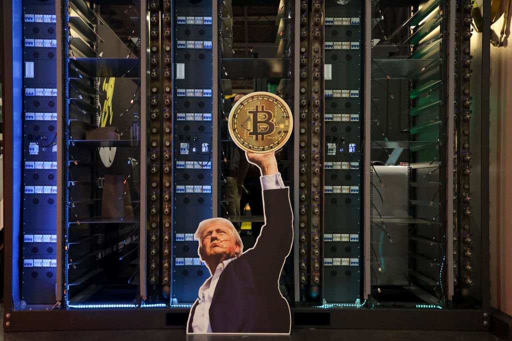 AJDemas's tweet card. Truth Social’s parent company is creating a ‘bitcoin treasury,’ and the president’s sons are investing in a bitcoin mining business.