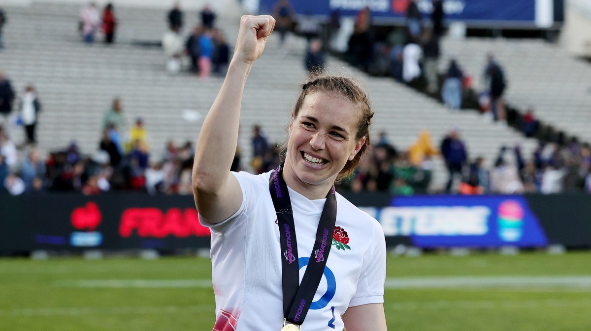 TimesSport's tweet card. The 35-year-old, who played in 2010 and 2014 finals, joins select club as John Mitchell names 32-player squad bidding to end Black Ferns hoodoo and lift trophy on home soil