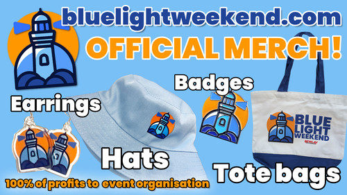 BlueLightWsea's tweet card. Blue Light Weekend Merchandise | Blue Light Weekend