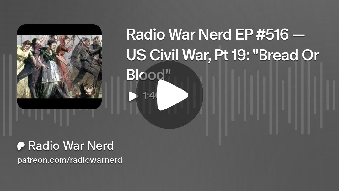 RadioWarNerd's tweet card. Get more from Radio War Nerd on Patreon