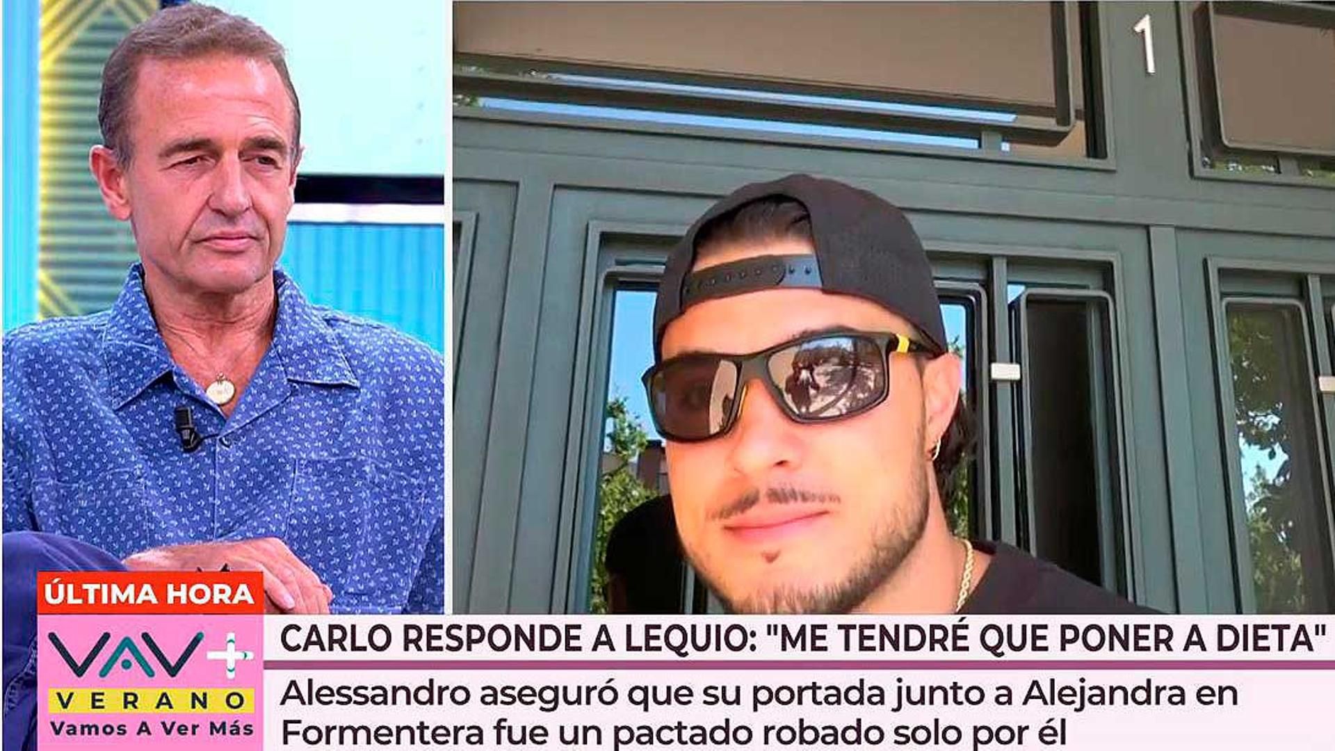 vamosavert5's tweet card. Alejandra Rubio y Carlo Costanzia han sido portada de la revista 'Diez Minutos'. La pareja aparece de la mano entrando al mar para disfrutar de un b
