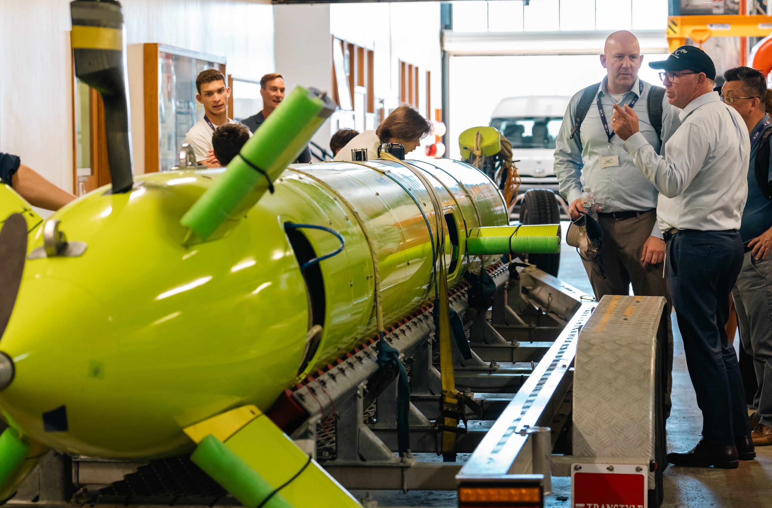 UConn's tweet card. Five College of Engineering students studied systems thinking and interdisciplinary teamwork essential in modern undersea vehicle development