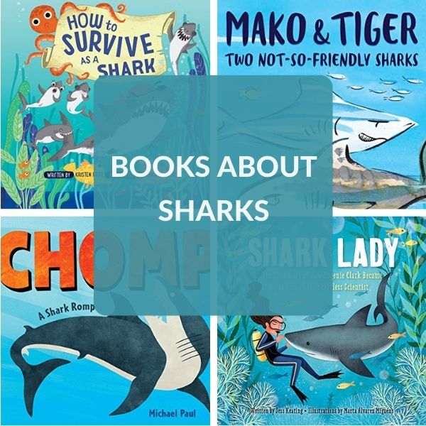 growingbbb's tweet card. Enjoy these shark books for kids during Shark Week, a beach or ocean unit, or for any animal lover. Includes printable book list.
