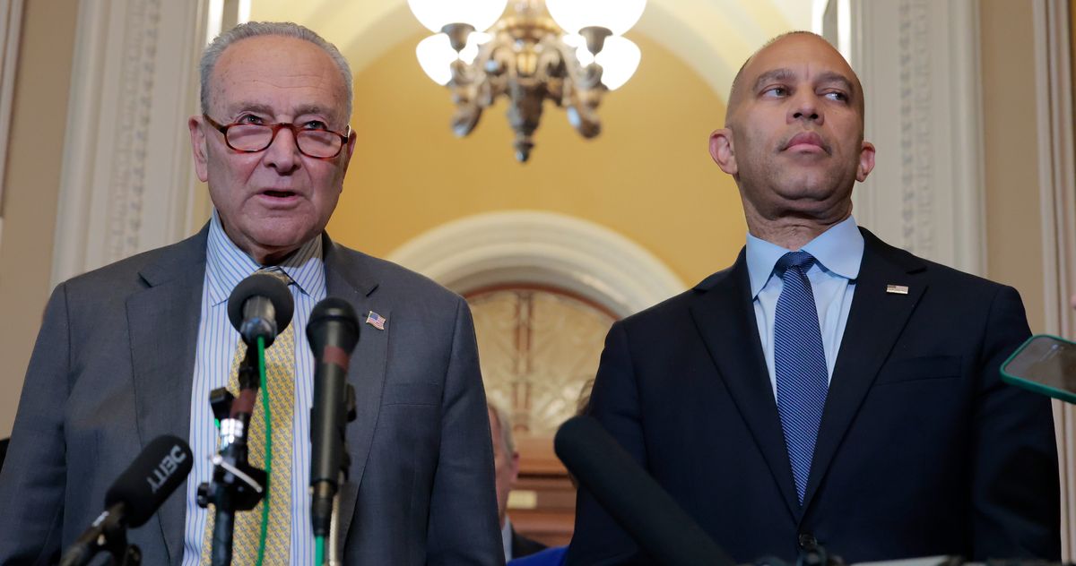 intelligencer's tweet card. The problem isn’t that elected Democrats lack the spine to take on Trump. It’s that they have little power in our winner-takes-all system.