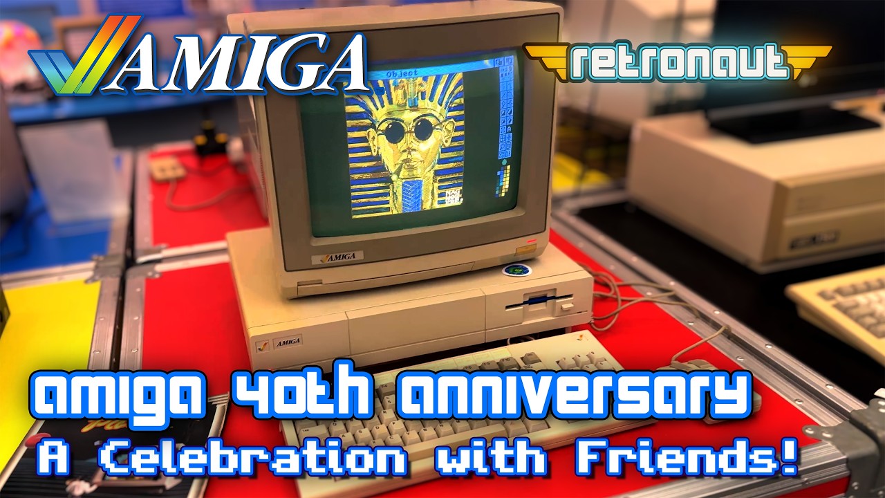 TheOasisBBS's tweet card. Join Retronaut at the Amiga 40th Anniversary in Cambridge—vintage tech, game legends, and rare machines packed into one epic event.