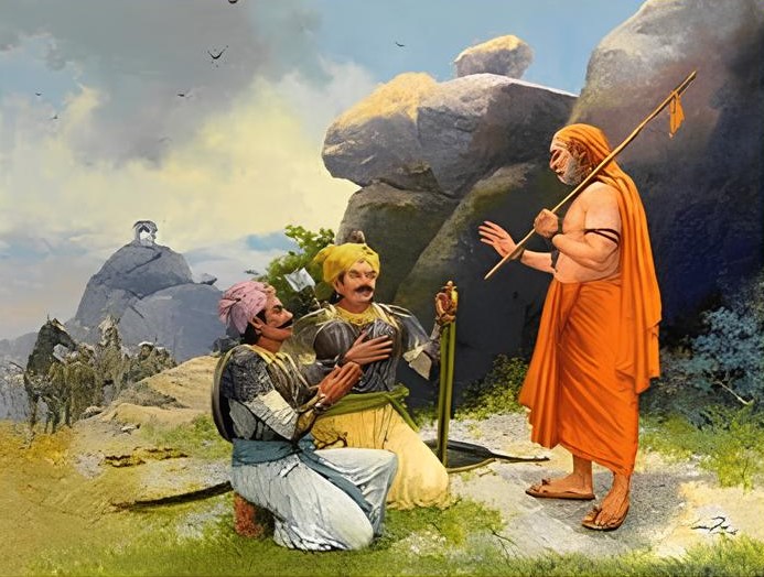 Pragyata_'s tweet card. At a time when Muslim invasions had devastated much of North India and were sweeping into the South, two brothers—Harihara and Bukka—guided by the sage Vidyaranya, laid the foundation of the Vijaya...
