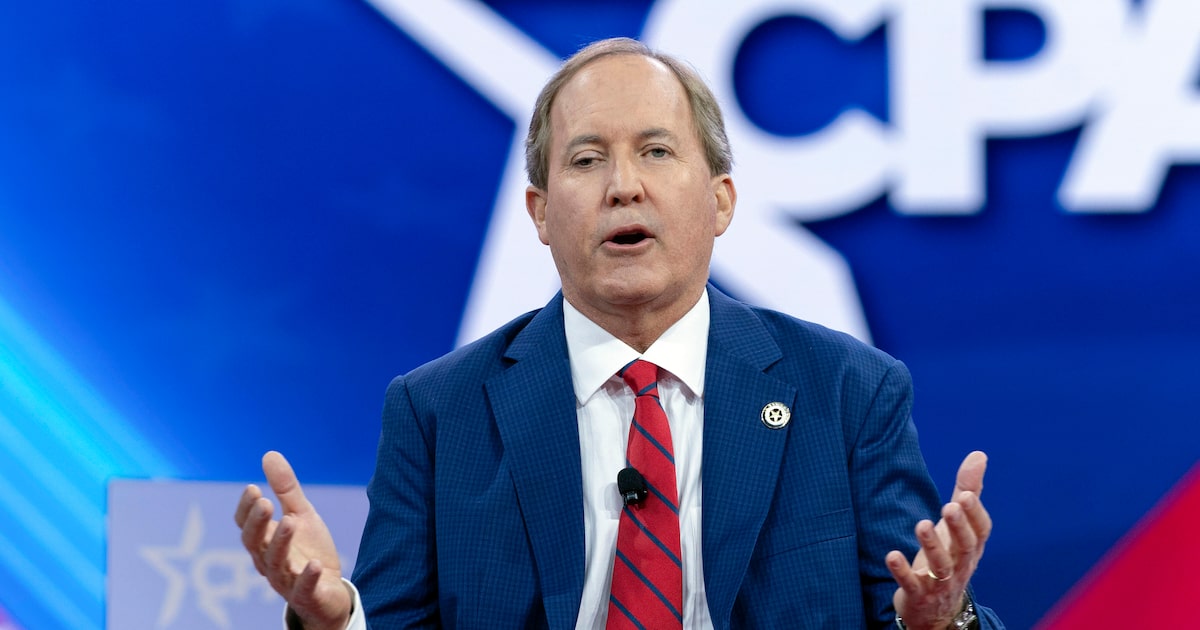 Grav1's tweet card. Public records show Attorney General Ken Paxton claimed a homestead tax break on two homes