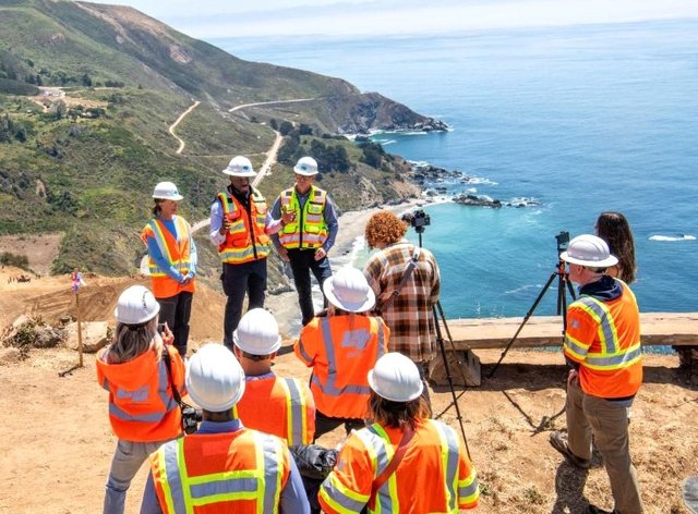 BijanSartipi's tweet card. The combination of Regent’s Slide and a previously cleared slide six miles south, has prevented through travel on the Big Sur coast since Jan. 15, 2023.