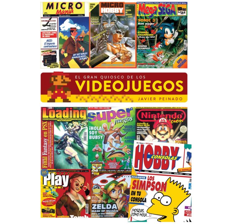 caad_es's tweet card. Analiza Javier Peinado con "El gran quiosco de los videojuegos" el revisterío videojueguil nacional desde los 80 hasta literalmente ayer mismo, pues el libro lo lanzó Diábolo Ediciones en mayo. En...