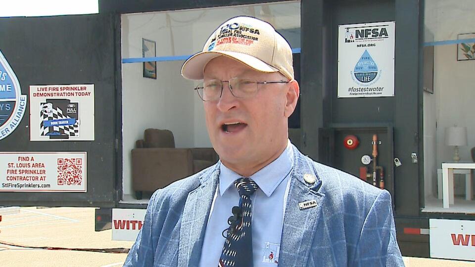 NFSAorg's tweet card. INDIANAPOLIS (WISH) — A demonstration was held Wednesday to show how a home sprinkler could save you in a fire. Peerless Pump Company and the Department of