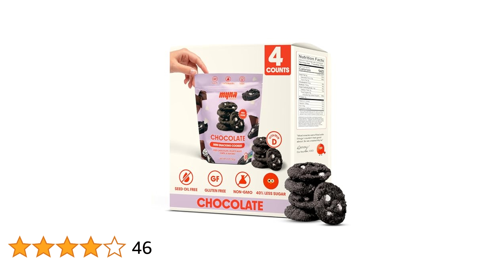 MynaSnacks's tweet card. Myna Mini Snacking Cookies offer a delicious, bite-sized treat that satisfies your sweet cravings with a perfect balance of chewy and crisp textures. Crafted with wholesome ingredients like real...
