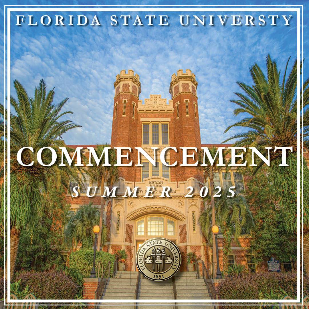 FSU_SocialWork's tweet card. Florida State University will hold its summer commencement ceremonies on Friday, Aug. 1. FSU Trustee Jim Henderson and Robert O. Lawton Distinguished